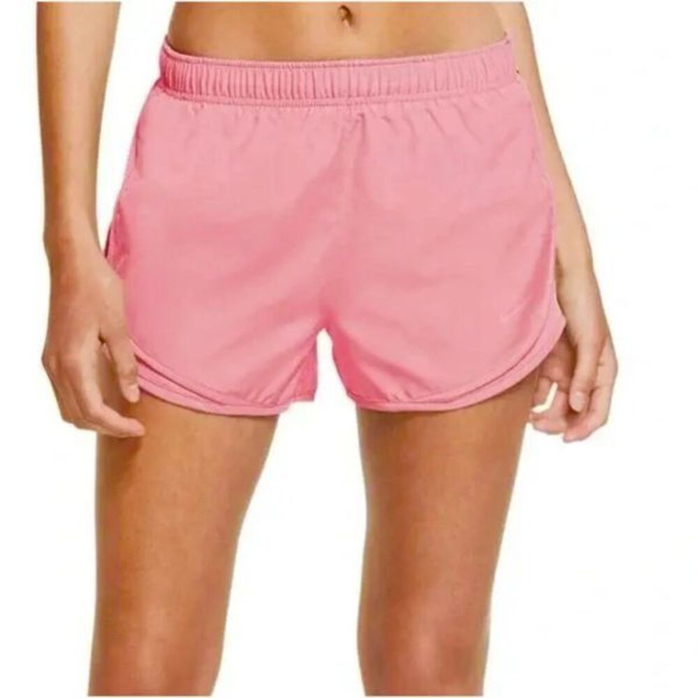 Nike Womens Pink/Coral Dry Fit Tempo Running Shorts | Large